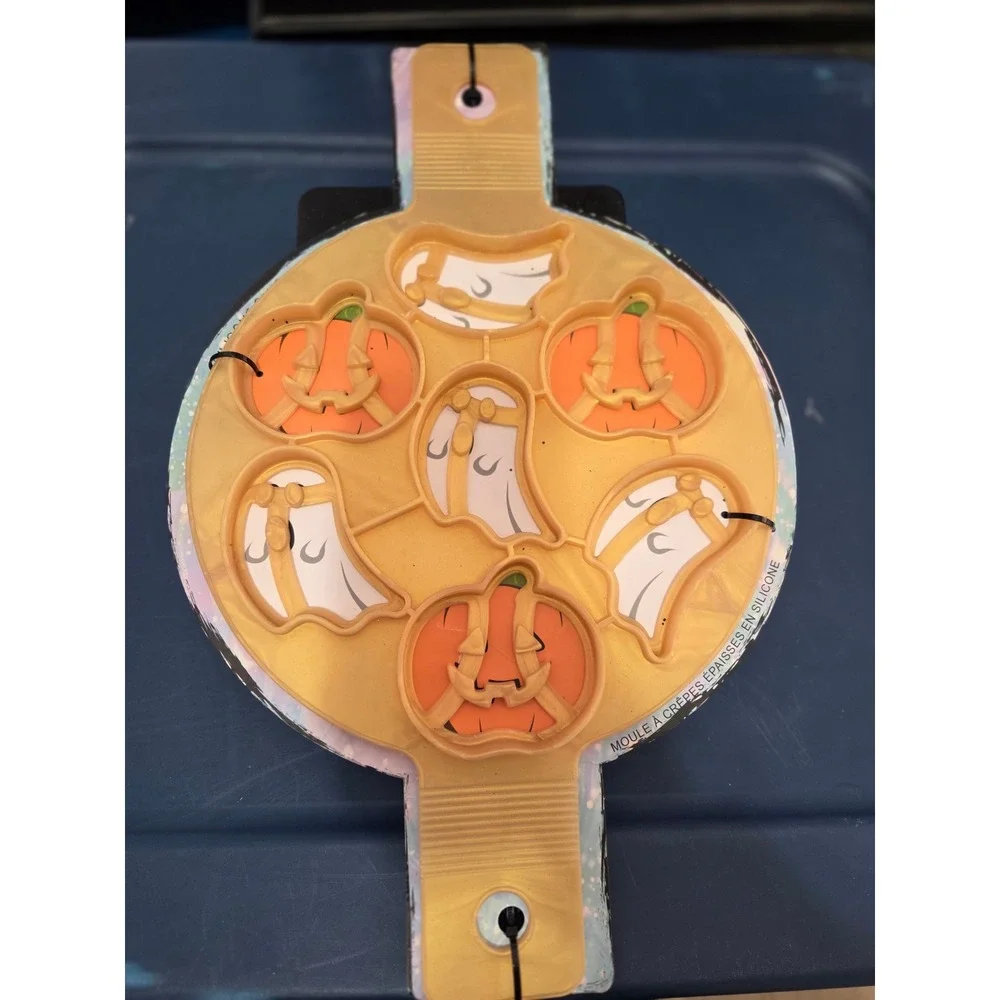 Halloween‎ Ghost and Pumpkin Pancake Silicone Mold